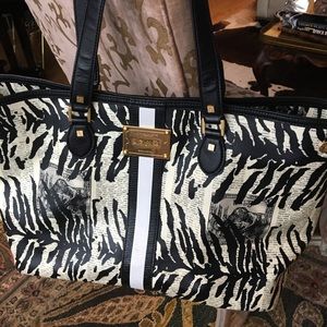 L.A.M.B. Mandalay Newsprint tote